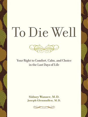 To Die Well - ebook